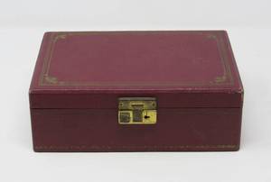 Vintage 1940s-50s Costume Jewelry in Jewelry box