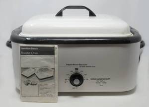 Hamilton Beach 18 Qt. Roaster  Warmer Roasters  beverage bowl