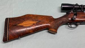 Weatherby Mark V Custom Shop 300 WBY Mag w Sightron Scope