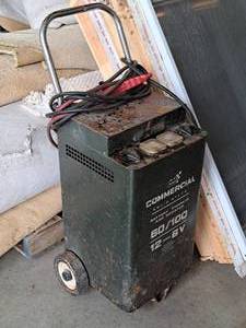 lot 998 image: Sears Commercial Solid State 50100 Amp 126V Battery Charger and Booster