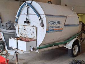 lot 994 image: 1987 RSRHM3STR Sewer Rodder Trailer L-871460 Single Axle