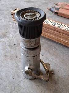 lot 1089 image: 3 Fire Hose Nozzle