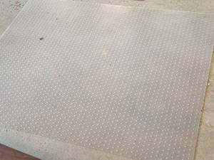 lot 1140 image: Plastic Office Floor MatProtector