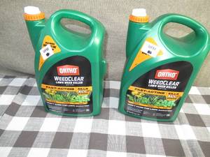 lot 47 image: Set of 2 1 Gallon Ortho Weedclear Fast Acting Lawn Weed Killer