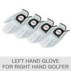 lot 10 image: Set of 2 Kirkland Signature Leather Golf Glove 4-pack- Right HandedSize Small