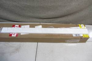 lot 123 image: 30-12 in. Cultured Marble Backsplash in White
