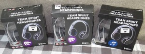lot 110 image: Set of 3 IPG Team Sports Team Spirit Headsets