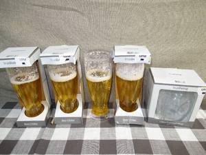 lot 114 image: Game Day Beer Set 4 Chillers-1 Football Mug