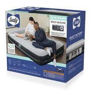 lot 171 image: Sealy AlwayzAire Tough Guard Air Mattress - Queen