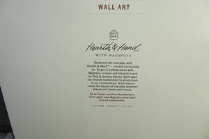 lot 169 image: Wall Art- White Barn -Hearth and Hand with Magnolia