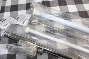 lot 170 image: Lot of 4 Misc. Curtain Rods 48 - 80