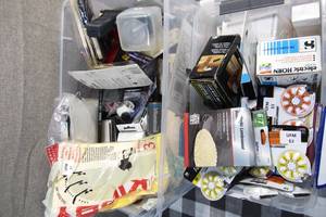 lot 220 image: Apple Box of Mix Home Hardware Products- Bit of Everything See Pictures