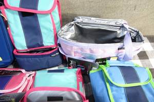 lot 227 image: Lot of 10 BoysGirlsAdults Polar Pack and Titan Insulated Lunch Boxes