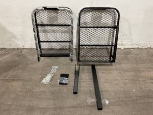 lot 106 image: MaxxHaul Hitch Mount Steel Folding Cargo Carrier