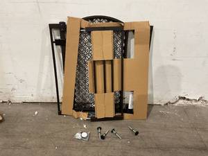 lot 215 image: Summer Infant Espresso Modern Home Walk-Thru Safety Pet and Baby Gate