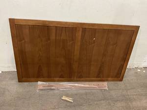 lot 114 image: Baxton Studio Monroe Headboards, Ash Walnut