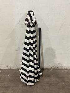 lot 225 image: Abba Patio 9 ft. Outdoor Market Patio Umbrella with Push Button Tilt and Crank