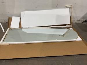 lot 237 image: Golf Framed Arched Full Length Mirror