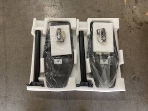 lot 59 image: AKOFUN 2-Pack 1200W 70000 Lumens Dusk to Dawn Solar Street Light