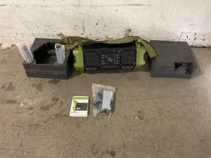lot 60 image: VeGue Bluetooth 5.0 Outdoor Karaoke Machine PA System with 2 Wireless Microphones