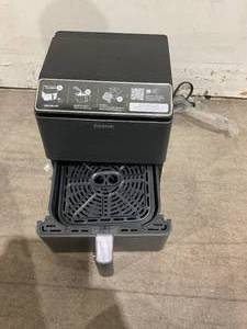 lot 134 image: COSORI Pro III 6.8 qt. Dark Gray Air Fryer Dual Blaze