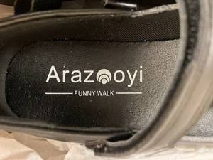 lot 415 image: Arazooyi Black School Uniform Shoes for Girls