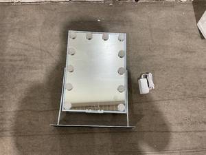 lot 146 image: Fenair Hollywood Vanity Mirror with Lights Bluetooth and Wireless Charging