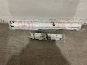 lot 148 image: EasyBaby Retractable Baby Gate - White