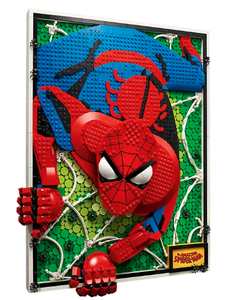 lot 6 image: LEGO Spiderman Building Model Kit