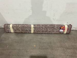 lot 186 image: Antep Rugs Siesta Oriental 5x7 Traditional Medallion Indoor Area Rug - Maroon Beige