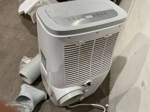 lot 193 image: JHS 3-in-1 14,000 BTU Portable Air Conditioner with Dehumidifer, Fan, and Remote Control