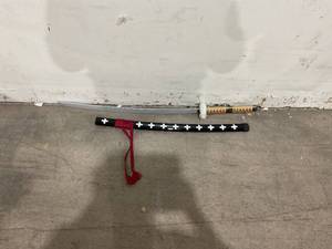 lot 196 image: Roronoa Zoro Katana Wooden Sword