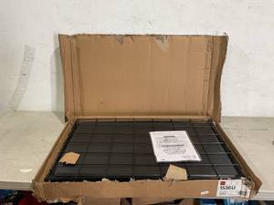 lot 316 image: MidWest Homes for Pets Foldable Single Door Dog Crate - Black