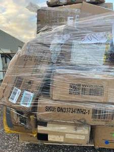 lot 508 image: Wholesale Pallet of Assorted Miscellaneous Items and Incomplete Furniture