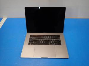 lot 7 image: Apple&nbspMacBookPro14,3 A1707 MPTR2LLA &nbspINTEL(R) CORE(TM) I7-7700HQ CPU  2.80GHZ  16GB LPDDR3 SDRAM  251GB SSD  15 screen with 3360 x 2100 2K resolution  Includes IOS  No charger