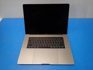 lot 9 image: Apple&nbspMacBook Pro 13,3 A1707 &nbspINTEL(R) CORE(TM) I7-7920HQ CPU  3.10GHZ  16GB LPDDR3 SDRAM  512GB SSD  15 screen with 2880 x 1880 HD Resolution  Includes IOS  No charger 