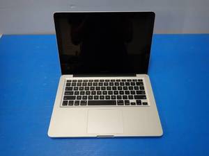 lot 25 image: Apple&nbspMacBookPro9,2 A1278 MD101LLA &nbspINTEL(R) CORE(TM) I5-3210M CPU  2.50GHZ  4GB DDR3 RAM  500GB SSD  13 screen with 1024 x 768 Resolution  Includes IOS  No charger