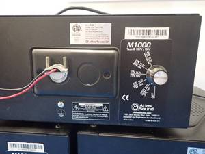 lot 45 image: x3 Atlas&nbspM1000 Speakers  Great condition