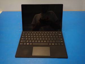 lot 74 image: Microsoft&nbspSurface Pro 6 &nbspINTEL(R) CORE(TM) I5-8350U CPU  1.70GHZ  8GB RAM  256GB SSD  NO OS  NO CABLES &nbspWhite spots & screen yellowing slightly