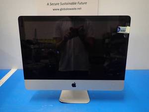 lot 76 image: Apple&nbspiMac12,1 A1311 MC309LLA &nbspIntel(R) Core(TM) i5-2400S CPU  2.50GHz  4GB DDR4 SDRAM  500GB HD  Includes IOS and power cable &nbspscuff in screen, large blems on back, bent base 