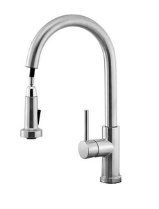 lot 17 image: Glacier Bay Utility Faucet Stainless 1-Handle Pulldown Sprayer
