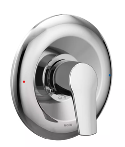 lot 25 image: Moen Method Single-Handle Posi-Temp Valve Trim Kit in Chrome (Valve Not Included)