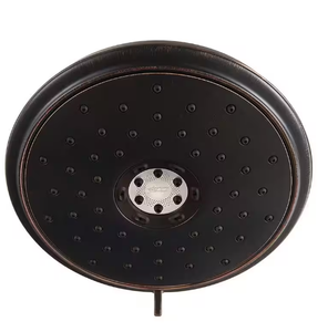 lot 29 image: American Standard Spectra 4-Spray 7.3 in. Single Ceiling Mount Fixed Adjustable Shower Head in Legacy Bronze