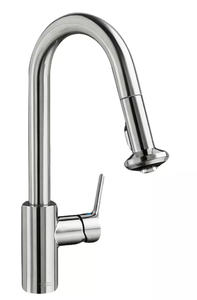 lot 47 image: American Standard Memphis Single-Handle Pull-Down Sprayer Kitchen Faucet with 1.8 GPM in Stainless Steel