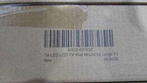 lot 6 image: Lot of (36) Tilt LED LCD Tv Wall Mounts for Large TVs