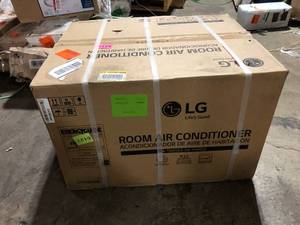LG 9,500 BTU 230-Volt Through-the-Wall Air Conditioner LT1036CER Cools 450 Sq. Ft. with ENERGY STAR and Remote Customer Returns See Pictures
