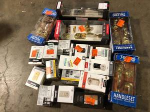 Lot of Assorted Door  Handles Various Models and Conditions Customer Returns See Pictures