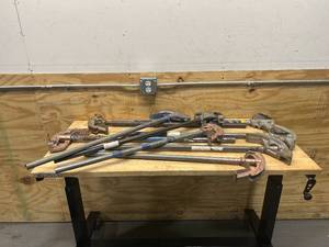 lot 81 image: Lot of 9- Conduit Benders