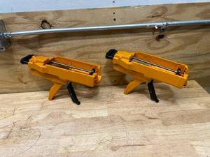 lot 63 image: Lot of 2- Dual Caulk Guns