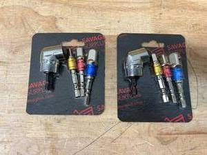 lot 54 image: Lot of 2 Sets of Nut Driver Adaptors